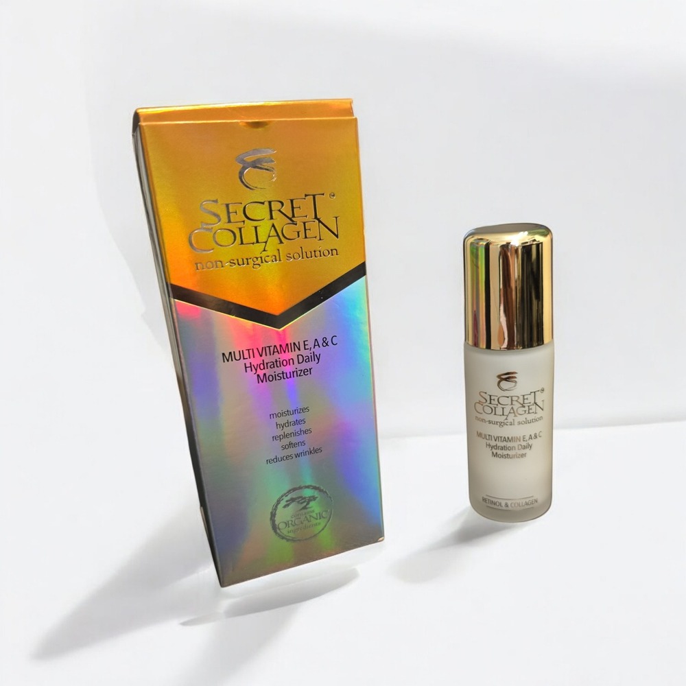 Secret Collagen Multi Vitamin E A C Hydration Daily Moisturizer 1.7oz‎